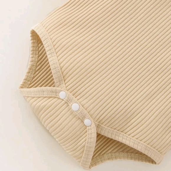 2Pc Baby Boy Solid Bodysuit with tee - Picture 7 of 7